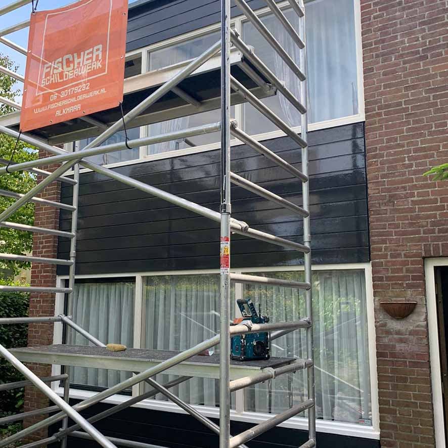 Buitenschilderwerk Bergen FISCHER schilderwerk